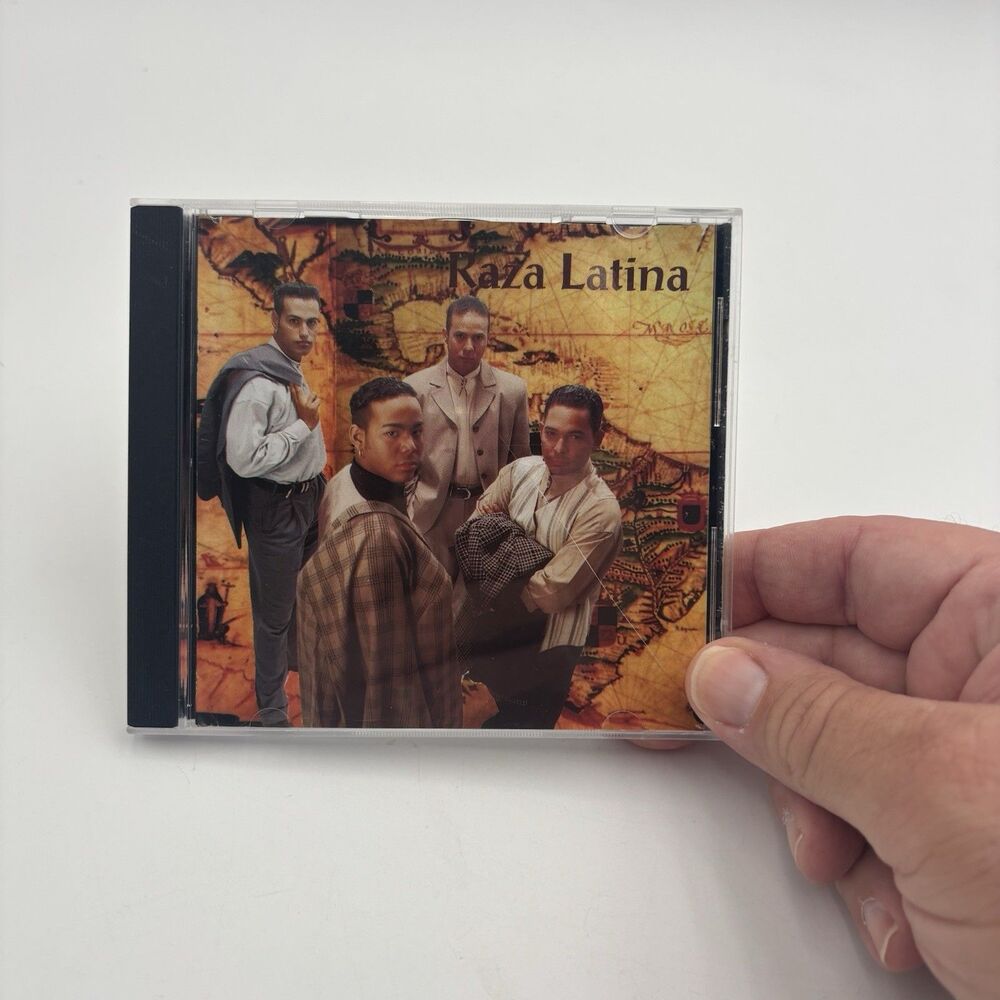 Raza Latina Self Titled CD 1995 Prime Records Rare Latin Merengue OOP 8 Track